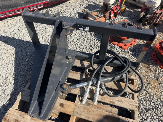 Skid Steer Attachment Tree Puller