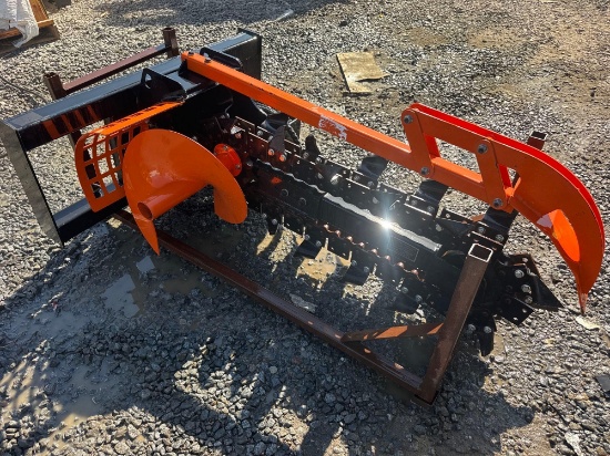 Skid Steer Attachment Trencher