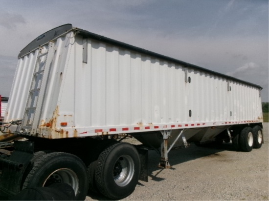 2004 Jet Company Inc 34'X96" Hopper Bottom Trailer
