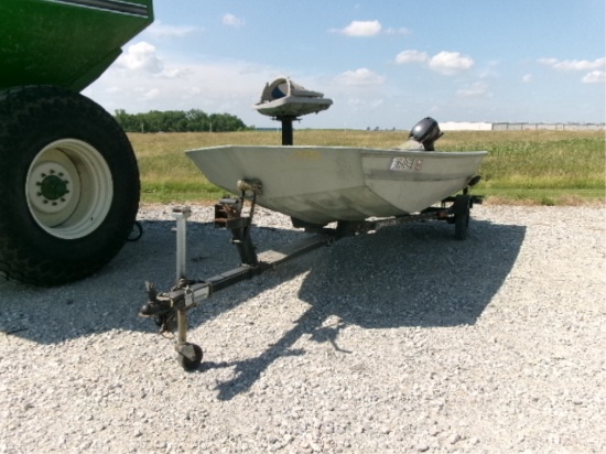 1999 SeaArk MV1652AW Boat