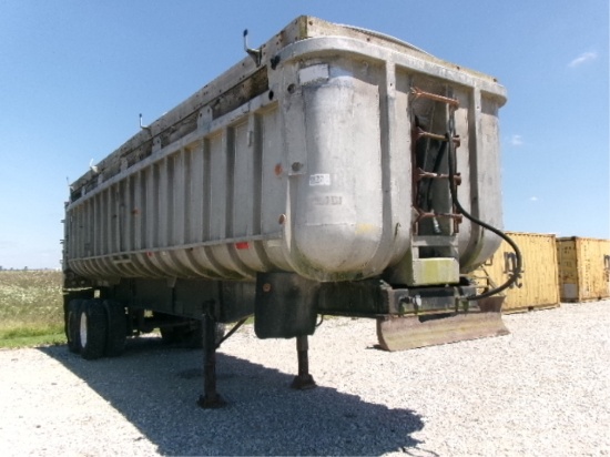 1980 Great Dane 28' Dump Trailer