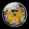 2021 Fiji 1 oz Silver Year of the Ox Proof (Gold Gilded w/Pearl)