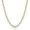 Milgrain Eternity Diamond Tennis Necklace 14k Yellow Gold (7.05ct)