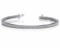 CERTIFIED 14K WHITE GOLD 5.00 CTW G-H SI2/I1 2 PRONG SET ROUND DIAMOND TENNIS BRACELET MADE IN USA