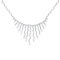 Diamond Bridal Choker Necklace 14k White Gold (3.04 ctw)