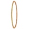 Fancy Yellow Diamond Eternity Bangle Bracelet 14k Rose Gold 2.60ctw
