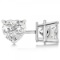 0.75ctw Heart-Cut Diamond Stud Earrings 14kt White Gold J-K, SI1-SI2