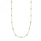 36 inch Station Station Necklace 14k Yellow Gold 2.00ctw