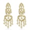 Diamond Chandelier Earrings in 14k Yellow Gold 1.01ctw