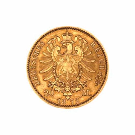 German 20 Mark Gold Coin