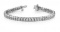 14KT WHITE GOLD 3 CTW G-H SI2/SI3 CLASSIC TENNIS BRACELET