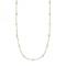 36 inch Station Station Necklace 14k Yellow Gold 1.00ctw