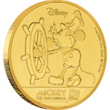 Mickey Mouse 90th Anniversary 1oz Gold Coin