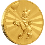 Mickey Mouse & Friends Retro Carnival - Daisy Duck 1/4oz Gold Coin