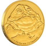 Star Wars Classic: Jabba the Hutt(TM) 1/4oz Gold Coin