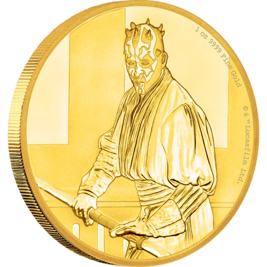 Star Wars Classic: Darth Maul(TM) 1oz Gold Coin
