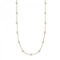 36 inch Station Station Necklace 14k Yellow Gold 3.00ctw