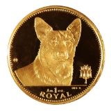 Gibraltar One Royal Gold 1991 Corgi