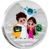 Expo 2020 Dubai ? Mascots 40g Silver Medallion