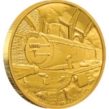 HARRY POTTER(TM) Classic - Hogwarts(TM) Express 1/4oz Gold Coin
