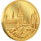 HARRY POTTER(TM) Classic - Hogwarts Castle 1/4oz Gold Coin
