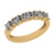 0.55 Ctw Diamond 14k Yellow Gold Eternity Band Ring