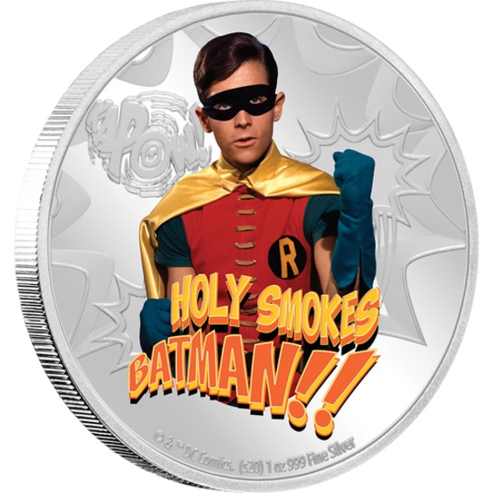 BATMAN(TM) Classic TV Series - ROBIN(TM) 1oz Silver Coin
