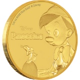 Pinocchio 1/4oz Gold Coin