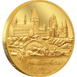 HARRY POTTER(TM) Classic - Hogwarts Castle 1oz Gold Coin