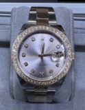 Custom Oysterperpetual Rolex Datejust 41mm w/ 5.00 cttw Diamonds