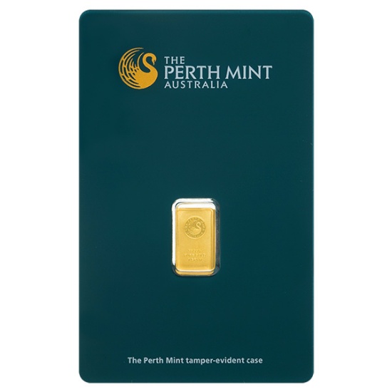 Perth Mint 1 Gram Gold Bar