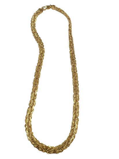 12.78 gram turkish Style 10k yellow Gold Chain