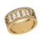 0.47 Ctw Si2/i1 Diamond 14K Yellow Gold Eternity Band Ring