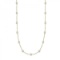 36 inch Station Station Necklace 14k Yellow Gold 4.00ctw