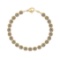 6.00 Ctw SI2/I1 Diamond Ladies Fashion 18K Yellow Gold Tennis Bracelet