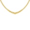 5.63 Ctw i2/i3 Treated Fancy Yellow Diamond 14K White Gold Necklace