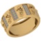 Certified 0.48 Ctw Diamond I1/I2 Engagement 14k Yellow Gold Ring