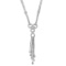Designer Diamond Necklace in 14k White Gold 1.10 ctw