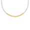 1.98 Ctw i2/i3 Treated Fancy Yellow Diamond 14K White Gold Necklace