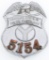 CHICAGO ILLINOIS SPECIAL POLICE PATROLMAN BADGE