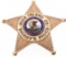 ROCK ISLAND CO. ILLINOIS SHERIFF'S POLICE BADGE