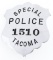 TACOMA SPECIAL POLICE BADGE NO. 1510