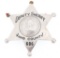 KING CO. WASHINGTON DEPUTY SHERIFF BADGE NO. 686