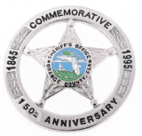 ORANGE COUNTY FL SHERIFF'S OFFICE COMMEMORATIVE BADGE
