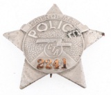 RESTRIKE OF CTA POLICE PATROLMAN BADGE NO. 2241