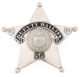 CHICAGO ILLINOIS DEPUTY BAILIFF BADGE NO. 56