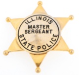 ILLINOIS STATE POLICE MASTER SERGEANT BADGE