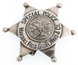 MARSHALL FIELD, GLORE, WARD & CO. SPECIAL POLICE BADGE