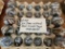 20 JACOB OXBLOOK RUN CULLET TOPS/BASES