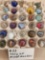 LOT OF MIXED MARBLES